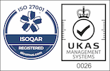 ISOQAR ISO27001 Seal